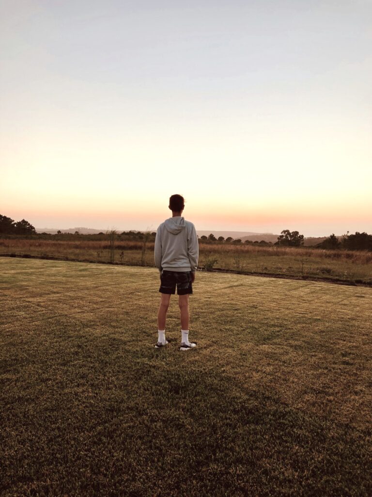Man after a long morning jog embarking on mission to spread awareness of Hormonal Health For Men.