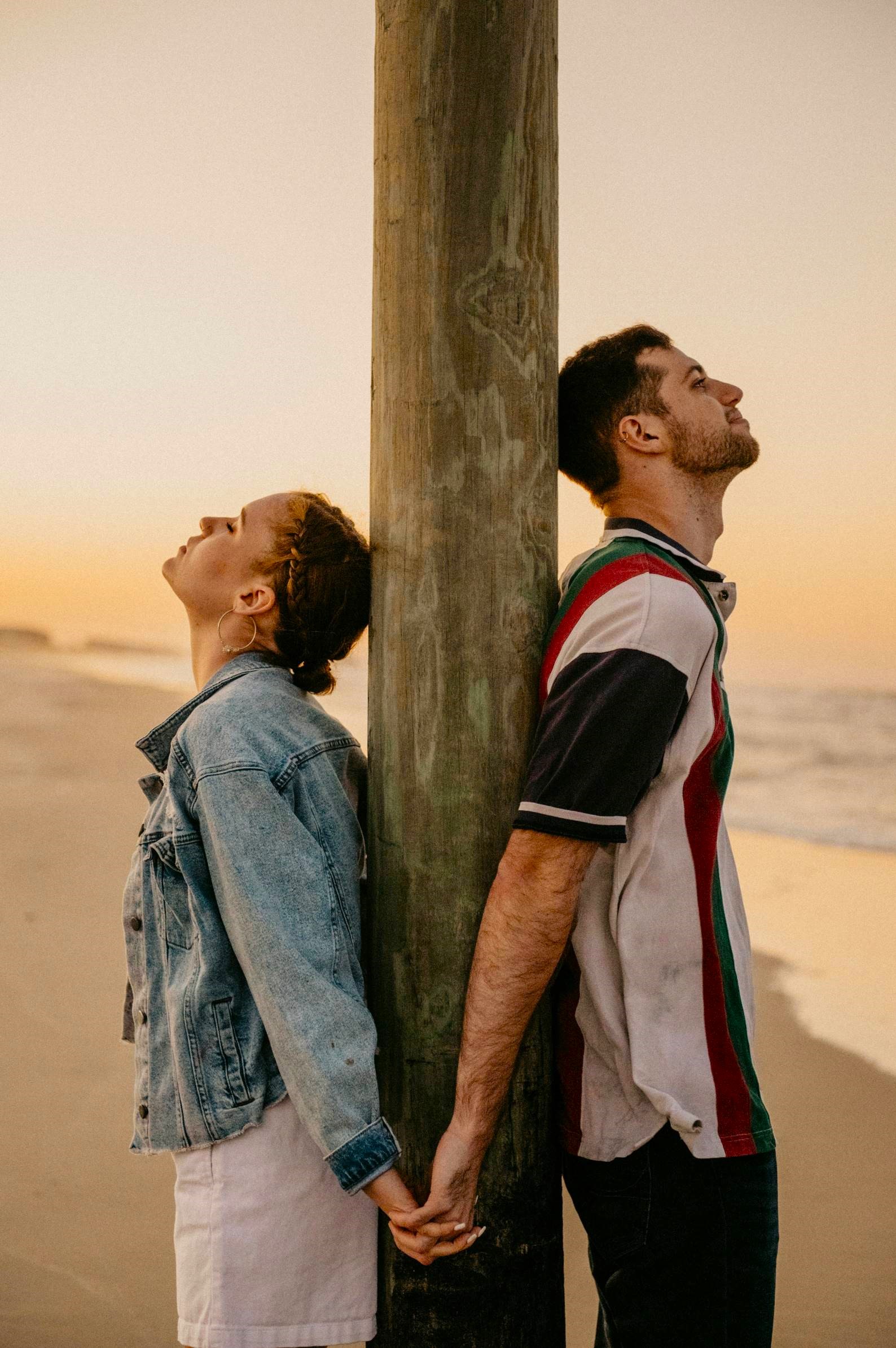 A smiling couple reconnecting because cheating is not always the end, as they slowly start Questioning Loyalty.