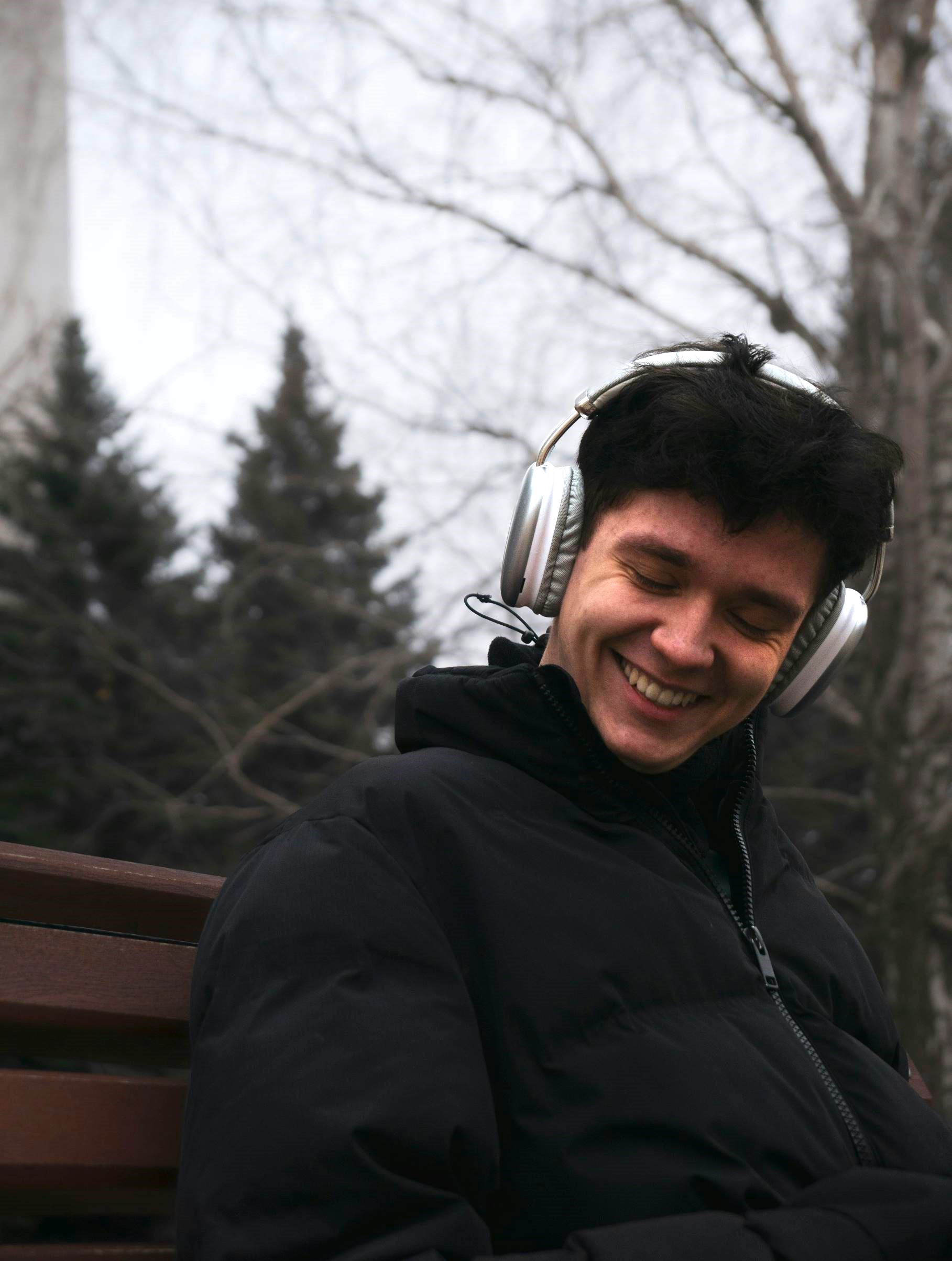 Man listening to music benefiting mental health, despite some opinions because Music Improves Emotional Balance naturally.