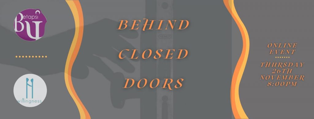 Willingness | Behind Closed Doors | Online Event