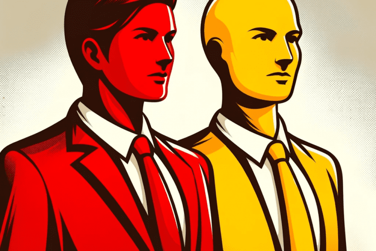 Willingness | Red and Yellow personalities in an intimate relationship - DALL·E 2024-01-08 14.53.17 – Create an image depicting two people, one with a predominantly red color scheme and the other with a predominantly yellow color scheme, to symbolize t
