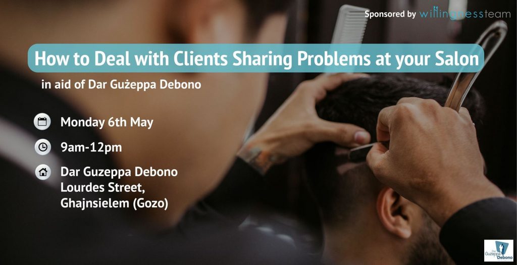 Willingness | How to Deal with Clients Sharing Problems at your Salon