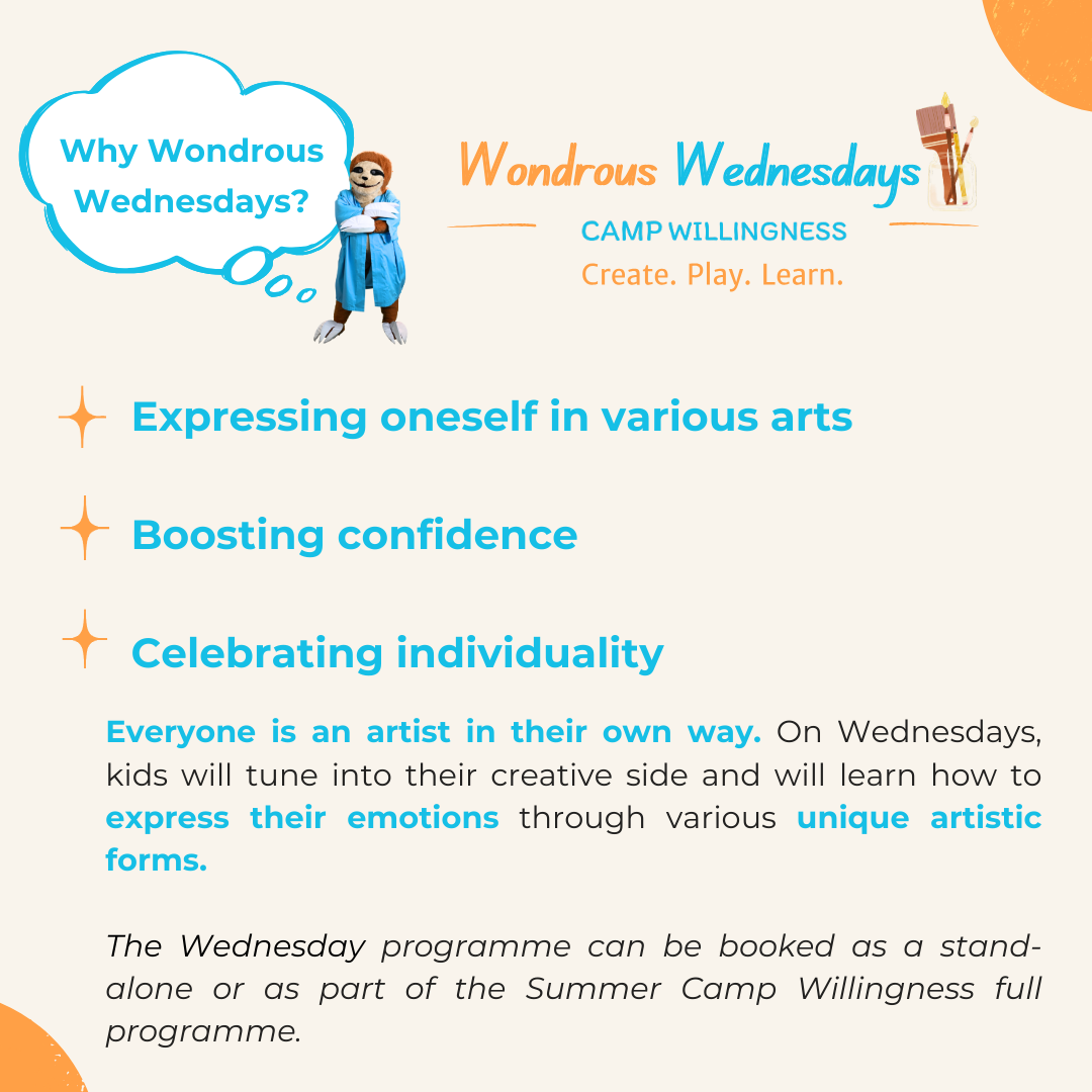 Wondrous Wednesdays at Summer Camp Willingness