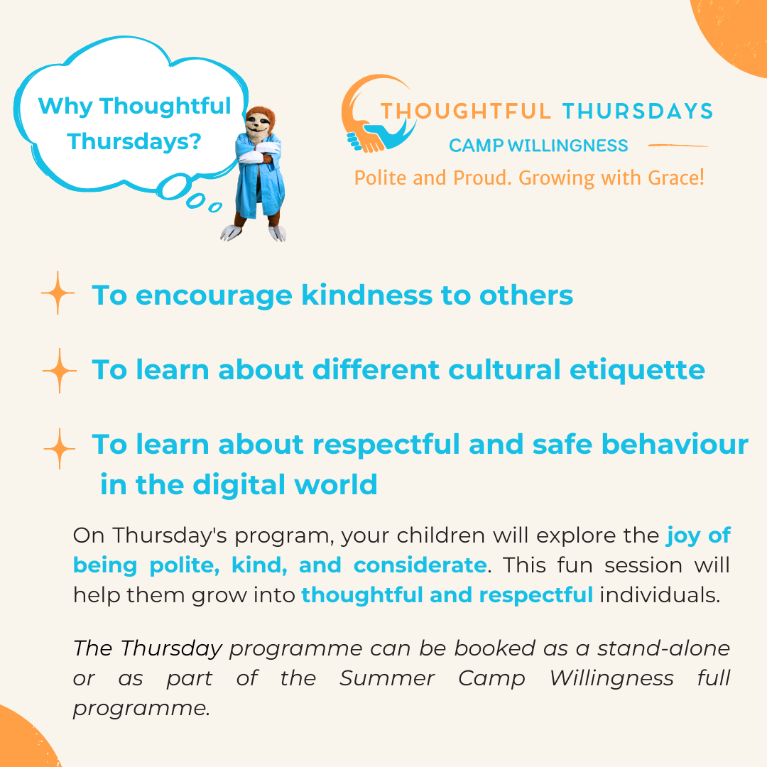 Thoughtful Thursdays at Summer Camp Willingness