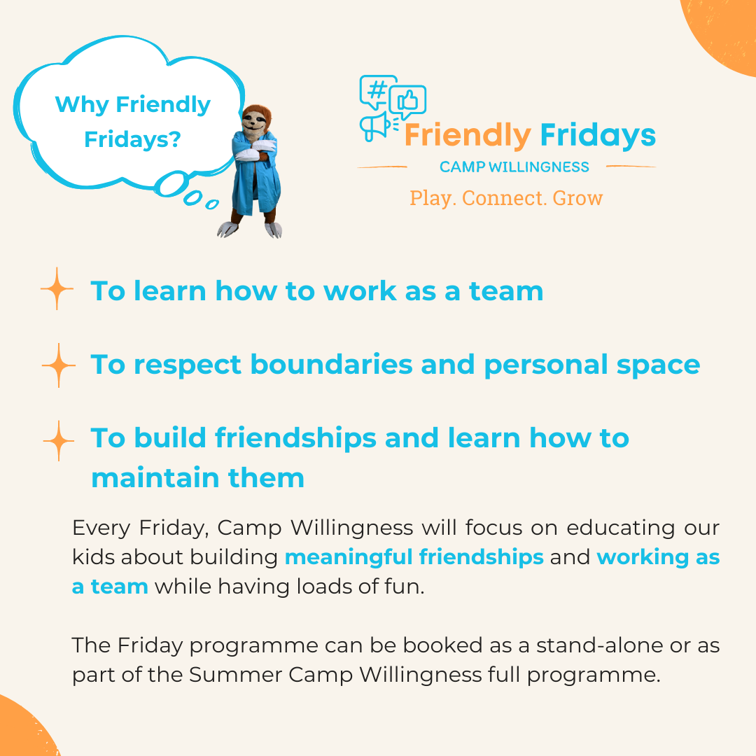 Friendly Fridays at Summer Camp Willingness