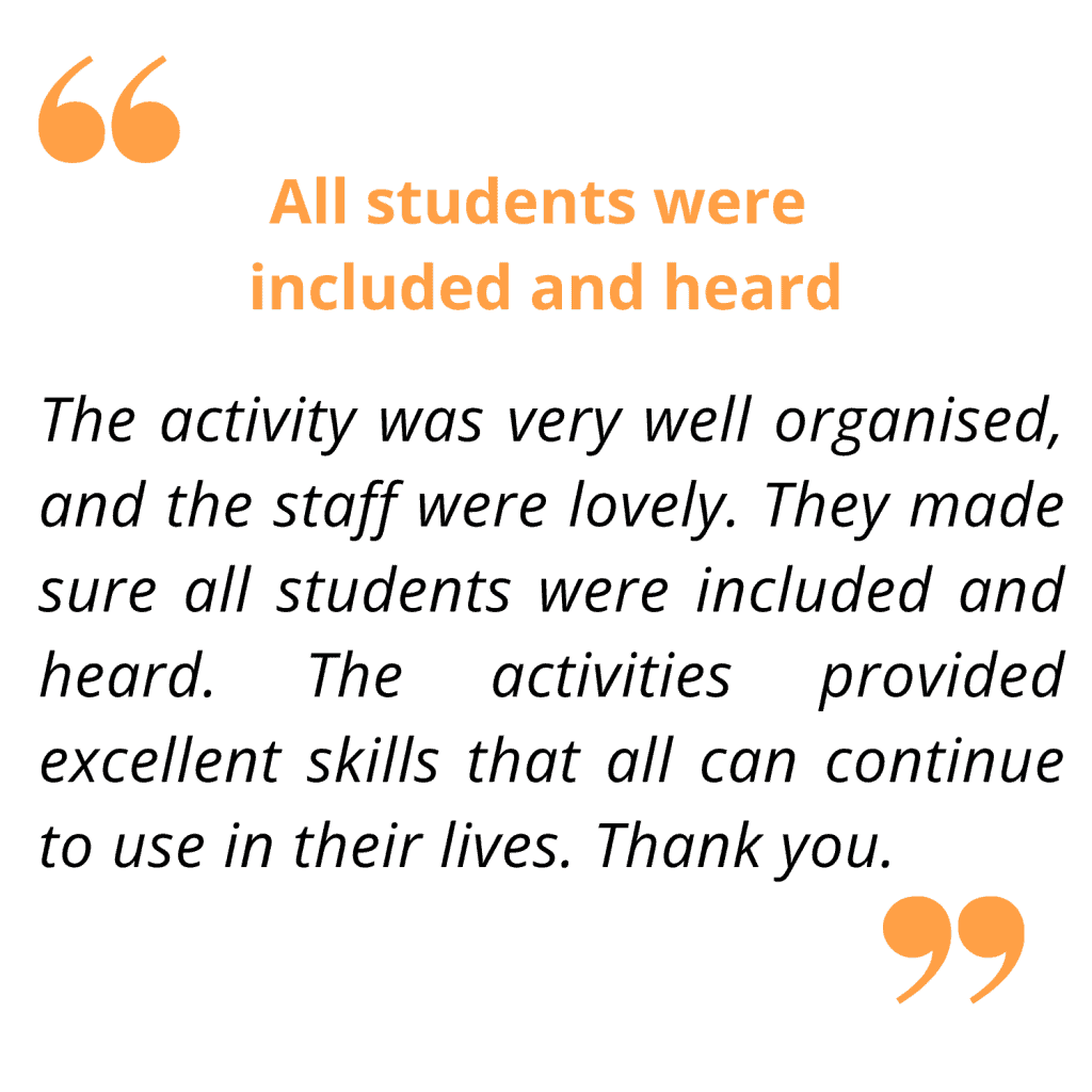 All students were included and heard.