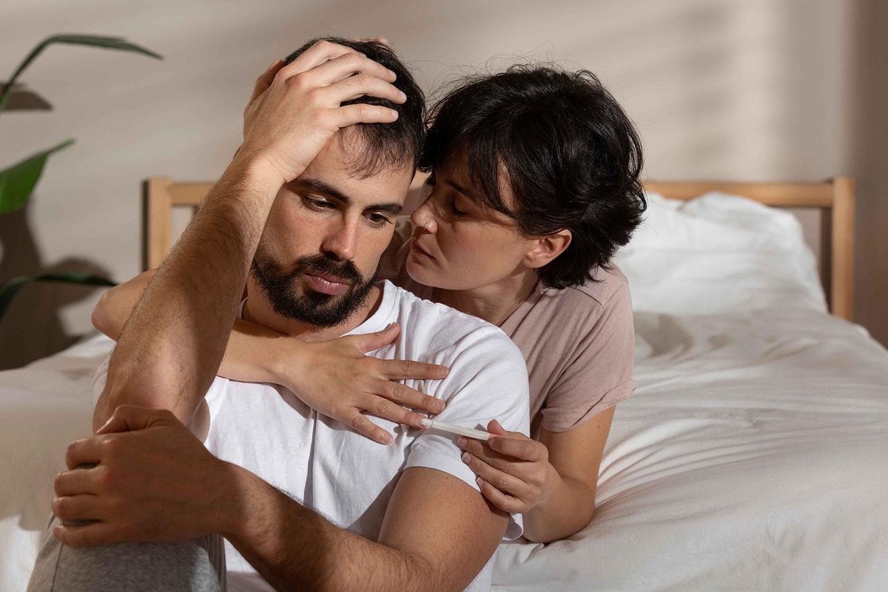 Couple reflecting on how to stop shutting down in conflict.