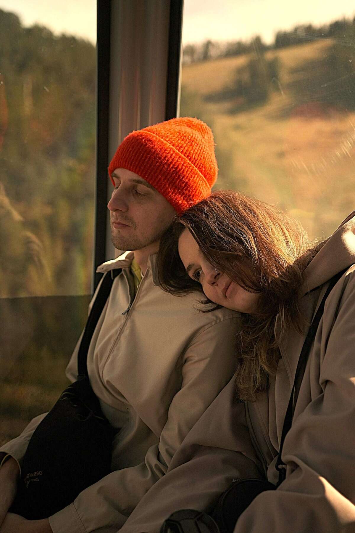 Couple leaning quietly on each other showing emotional disconnect caused by Emotional Eating And Arousal.