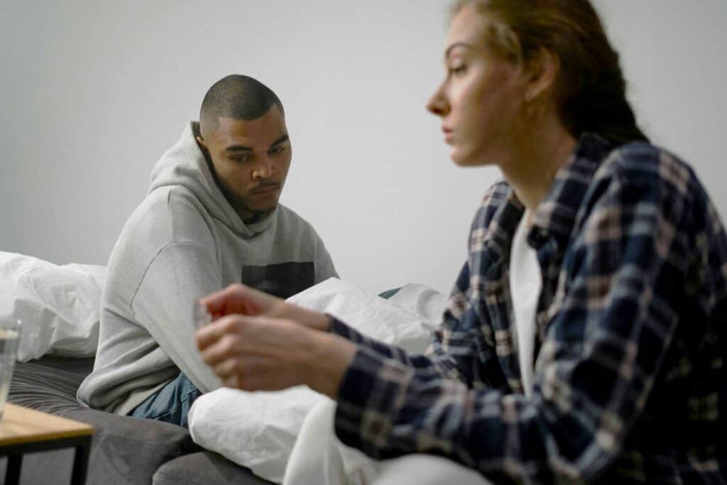 A loving couple boosts their relationship dynamics by getting over certain behaviour instincts to Break Behavioural Cycles.