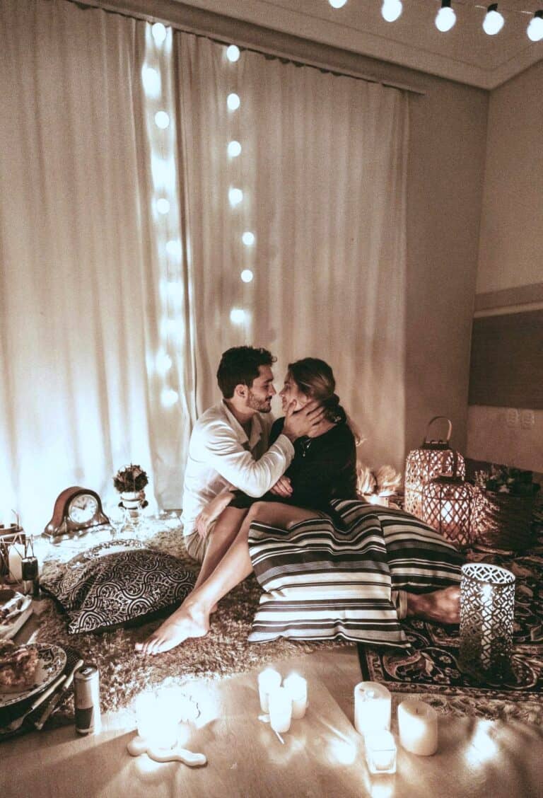 Boyfriend and girlfriend sharing emotional closeness, showing intimacy problems are rarely about sex Questioning Connection.